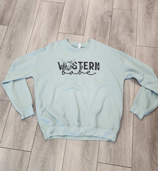 Western babe sweatshirt
