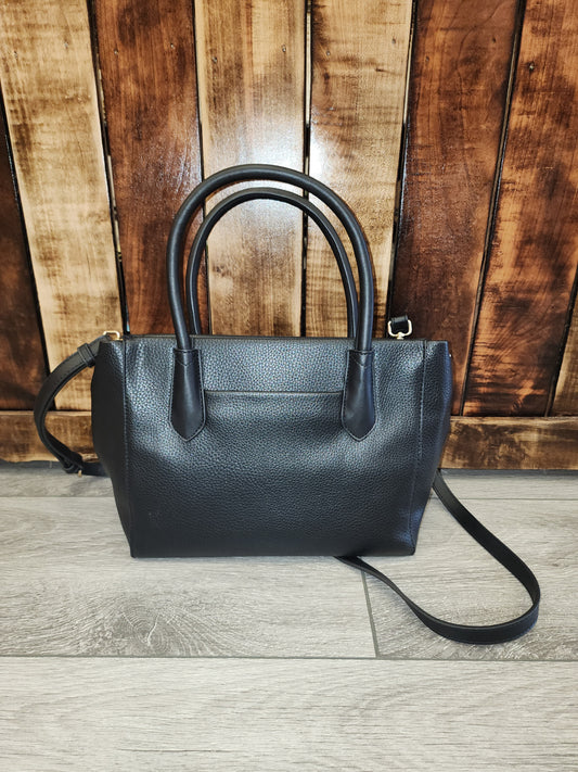 Black mid size purse