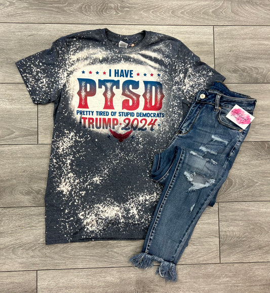 PTSD Trump 2024 Graphic T-shirt